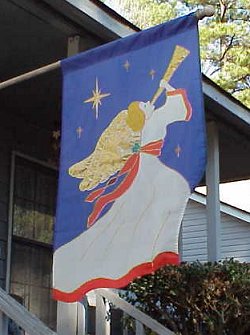 Herald angel flag